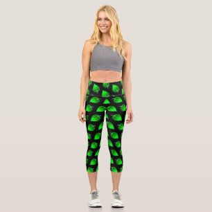 Leggings für Damen Mode Hoch taillierte Capris Cus