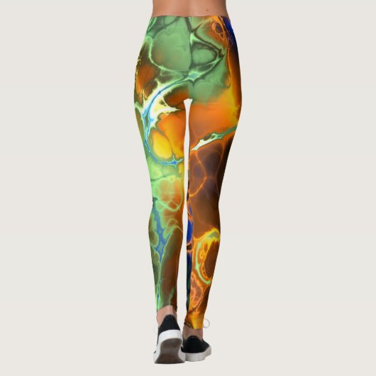Leggings für das Fraktal (Rückseite)