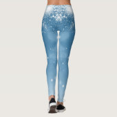 Leggings für das Wintermonat Navy (Rückseite)