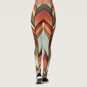 Leggings für den Karo-Druck aus Glas (Rückseite)