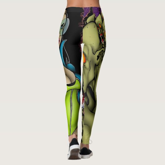 Leggings für den Space Warp Designer (Rückseite)