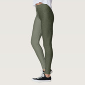 Leggings für die Moosgrüne Teilung (Matte + Grain) (Links)