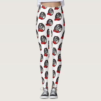 Leggings für Dj Chris Diablo-Logo 1