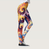 Leggings für dunkle Blume (Rechts)