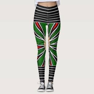 Leggings für dynamische Digitaldrucke - perfekt ge