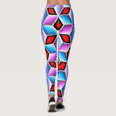 Leggings für dynamische Digitaldrucke - perfekt ge (Rückseite)