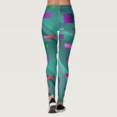 Leggings für ein Mädchen (Rückseite)