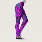 Leggings für farbiges digitales 3D-Design - perfek (Rechts)