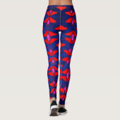 Leggings für farbiges digitales 3D-Design - perfek (Rückseite)