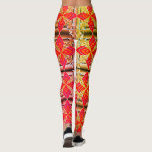 Leggings für farbiges digitales 3D-Design - perfek (Rückseite)