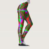 Leggings für farbiges digitales 3D-Design - perfek (Rechts)