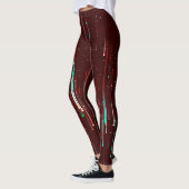 Leggings für farbiges digitales 3D-Design - perfek (Links)