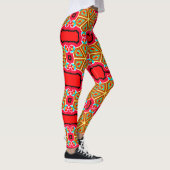 Leggings für farbiges digitales 3D-Design - PerfLe (Rechts)