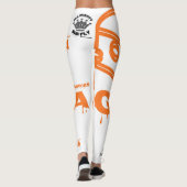 Leggings für Frauen mit Gouda und alle Mächtigen f (Rückseite)