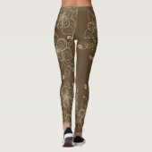 Leggings für Gemusterte Designer (Rückseite)