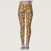 Leggings für geometrische Muster (Vorderseite)