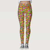 Leggings für geometrische Muster (Vorderseite)