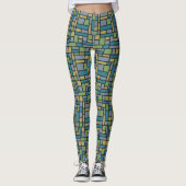 Leggings für geometrische Muster (Vorderseite)