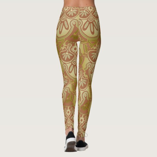 Leggings für geometrische Muster (Rückseite)