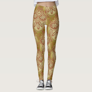 Leggings für geometrische Muster