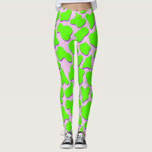 Leggings für Grüne Kuh bei Neugeborenen