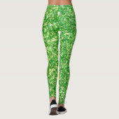 Leggings für grünen Glitzer (Rückseite)