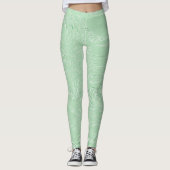 Leggings für grünes Eis (Vorderseite)