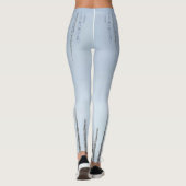 Leggings für hellblaue Eisräder (Rückseite)