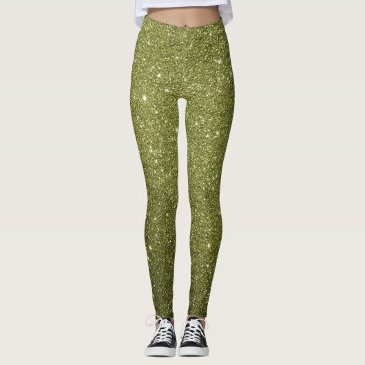 Leggings für Herbst-Glitzer (Vorderseite)