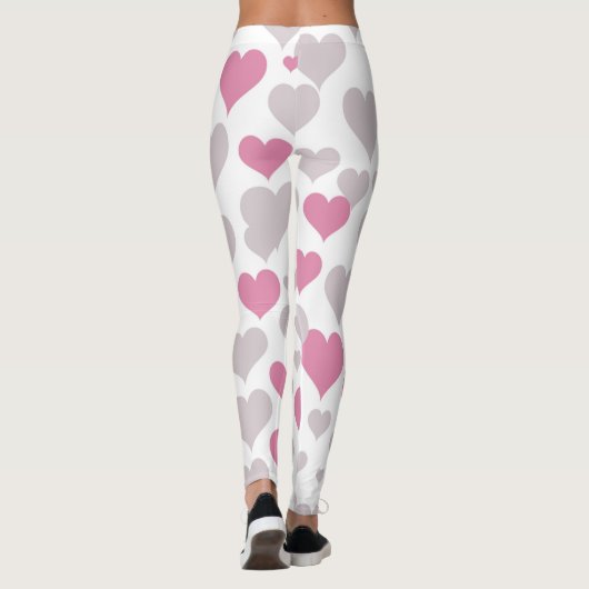 Leggings für Herzdesign (Rückseite)