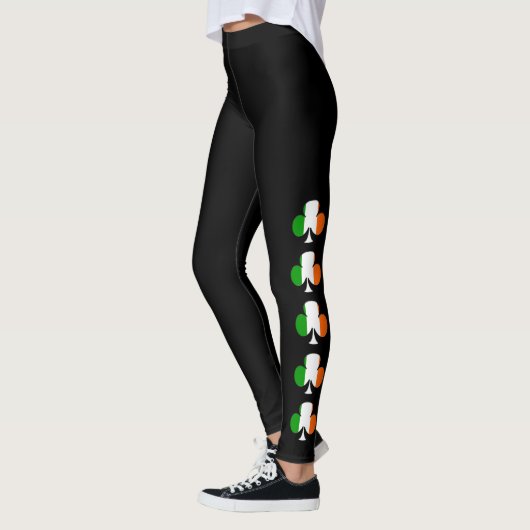 Leggings für irisches Kleeblatt (Links)