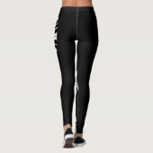 Leggings für Klaviertastatur (Rückseite)