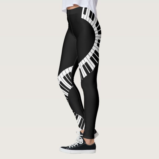 Leggings für Klaviertastatur (Links)
