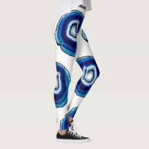 Leggings für Kobaltblauen Geode