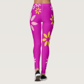 Leggings für künstlerisch-farbige Muster (Rückseite)