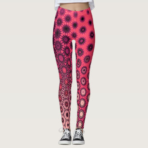 Leggings für lebendige Gradient Sternexplosion Mus