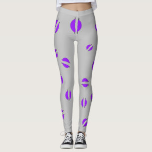Leggings für lila Datenträger