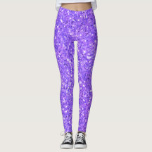Leggings für lila funkelnde Glitzer