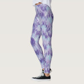 Leggings für lila und blaue Farbmuster (Links)