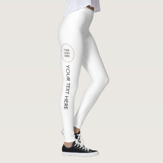 Leggings für moderne Vorlagen: Logo für Ihren Name (Rechts)