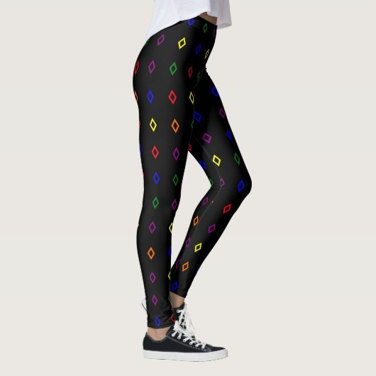Leggings für Musterfarben mit Diamantform (Rechts)