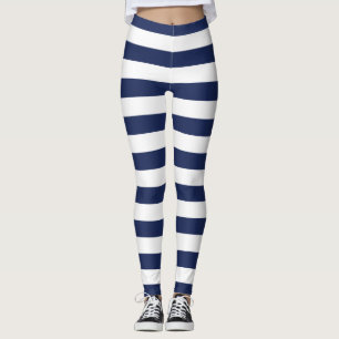 Leggings für Navy Stripes