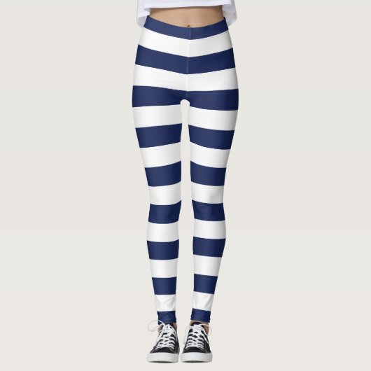 Leggings für Navy Stripes (Vorderseite)
