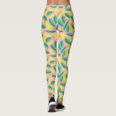 Leggings für niedliche Bananenmuster (Rückseite)