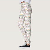 Leggings für niedliche Cat Pattern (Links)
