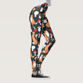 Leggings für niedliche Fuchs und Pilze (Rechts)