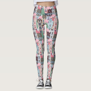 Leggings für niedliche Häuser