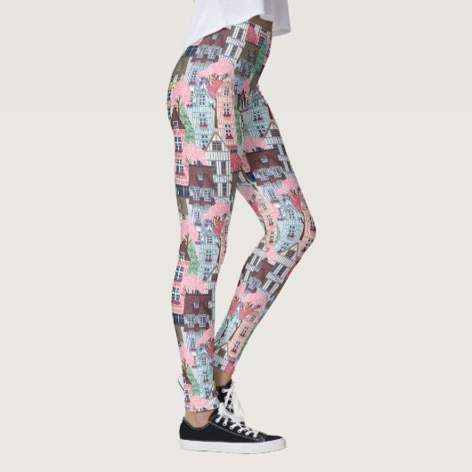 Leggings für niedliche Häuser (Rechts)