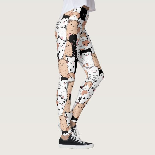 Leggings für niedliche Hunde (Rechts)