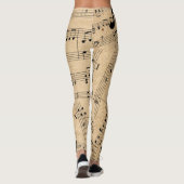 Leggings für Noten (Rückseite)